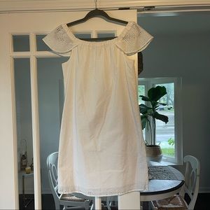 J.Crew Eyelet White Dress